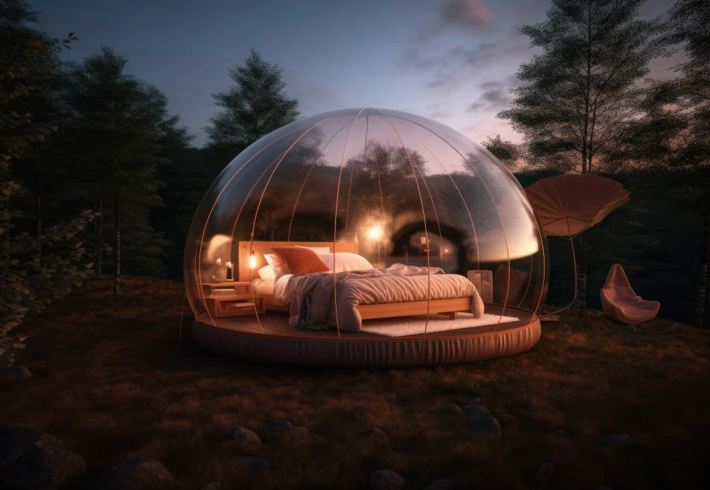 bubble tent picnic